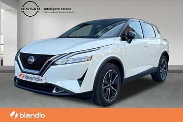 Nissan Qashqai 1.3 DIG-T MHEV 116KW TEKNA DCT 158CV 5P Lunar White + Midnight Black Metalizado